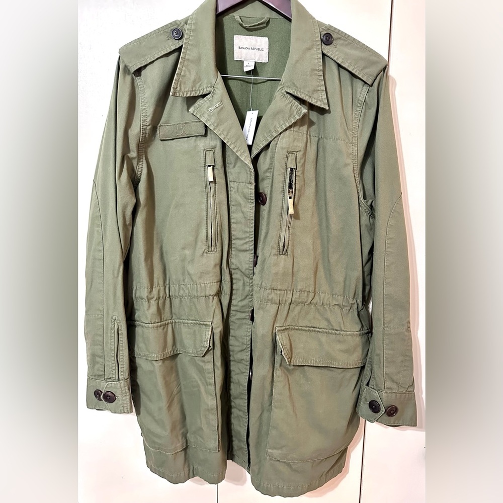 Banana Republic Military Utility Jacket - Size L